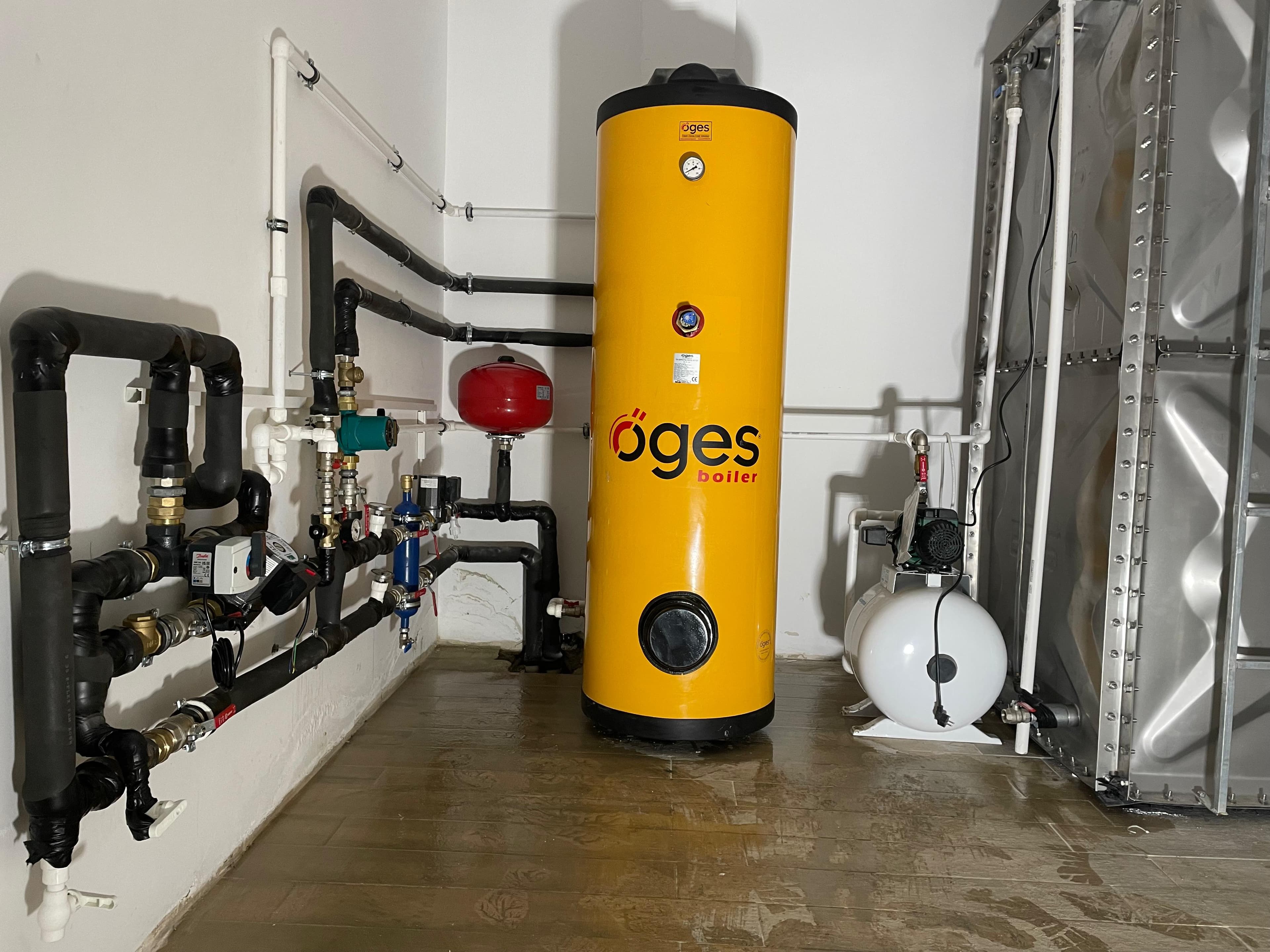 Sıcak Su Boyler ve Altyapı